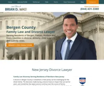 Itonlaw.com(Hackensack Divorce Lawyer) Screenshot