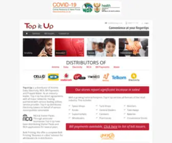 Itopitup.co.za(Top it Up) Screenshot