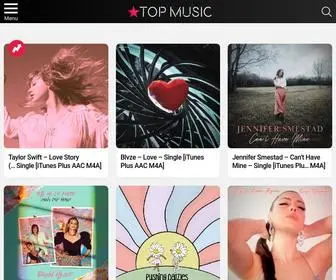 Itopmusic.org(The top new songs of the week in iTunes Plus) Screenshot