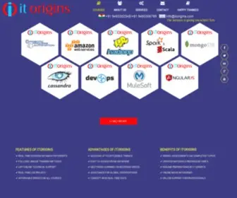 Itorigins.com(ITOrigins-Best Online certification Training institute) Screenshot