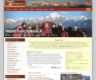 Itournepal.com(Nepal tour with short trek) Screenshot