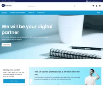 Itpassel.com(We will be your digital partner) Screenshot