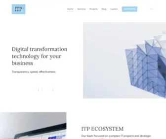 ITP.biz(Home page) Screenshot