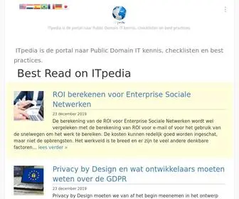 Itpedia.nl(Best Read on ITpedia) Screenshot
