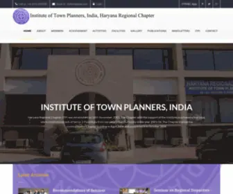 Itpihrc.org.in(The Institute of Town Planners) Screenshot