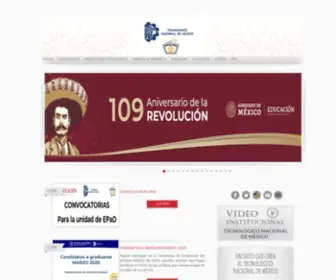 ITQ.edu.mx(Tecnológico) Screenshot