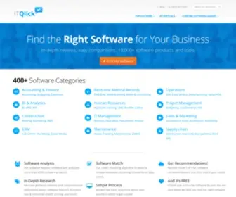 ItqLick.com(Business Software Reviews) Screenshot