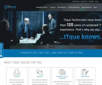 Itque.net(Your IT Services Provider in San Jose) Screenshot