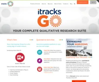 Itracks.com(Mobile & Online Research) Screenshot