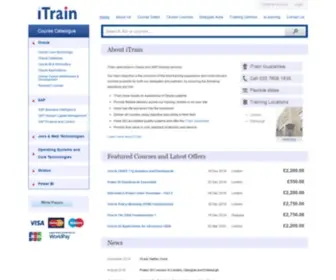 Itrain.co.uk(ITrain Cloud Services) Screenshot