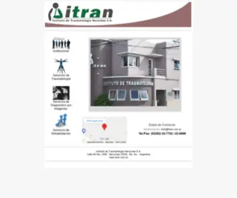 Itran.com.ar(Itran S.A) Screenshot