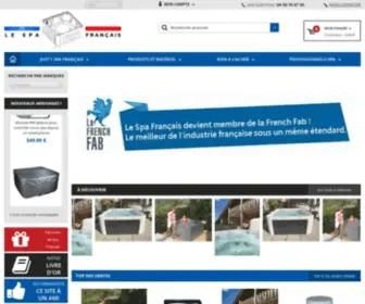 Itraque.fr(Fabricant de SPA Français) Screenshot