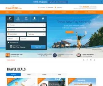 Itravel2000.com(All Inclusive Vacation Packages) Screenshot