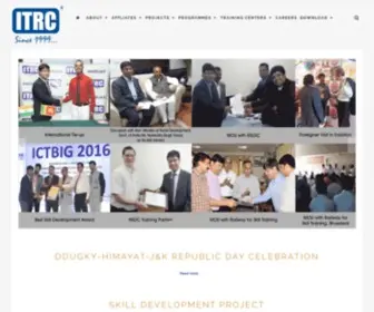 ITRC.co.in(ITRC NSDC Partner) Screenshot