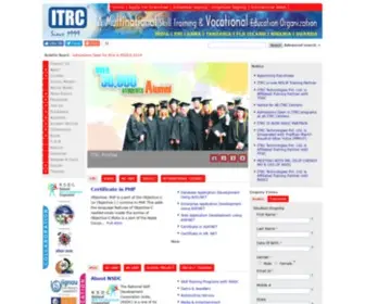 Itrcedu.com(Itrc Computer Courses) Screenshot