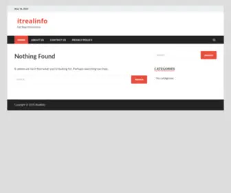 Itrealinfo.com(Get Real Information) Screenshot