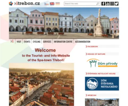Itrebon.cz(Informační servis města třeboně) Screenshot