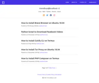 Itrendbuzz.com(ITrendbuzz) Screenshot