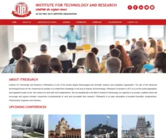 Itresearch.org.in(IT RESEARCH) Screenshot