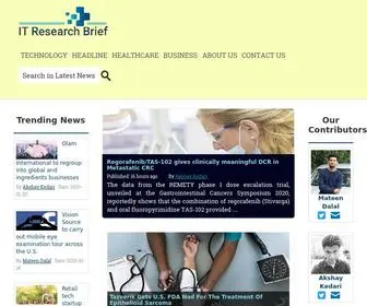 Itresearchbrief.com(IT Research Brief) Screenshot