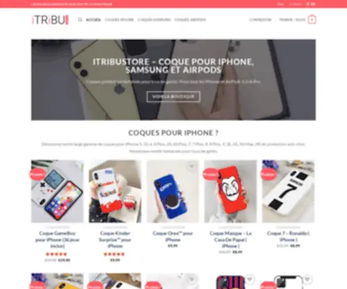 Itribustore.fr(Coque pour iPhone) Screenshot