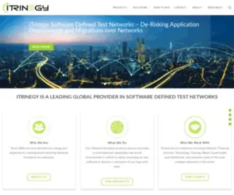 Itrinegy.com(Itrinegy Network Emulation) Screenshot