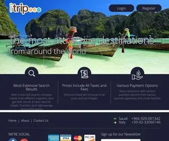 Itrip-Online.com(Online Reservation System) Screenshot