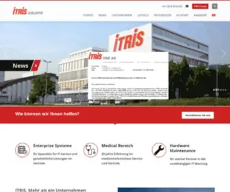 Itris-Medical.ch(Beratung und Verkauf von Medizintechnik wie) Screenshot