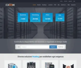 Itroom.it(Servizi di web hosting e domini) Screenshot