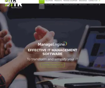 Itrtech.africa(ITR tech supplies ManageEngine solutions in South Africa) Screenshot