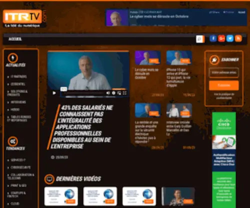 ITRTV.com(La télé du numerique) Screenshot