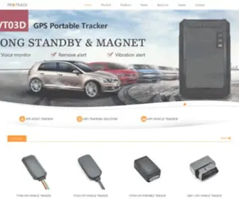 Itrybrandgps.com(Protrack is an industry leader in innovative and superior Global Positioning Systems (GPS)) Screenshot