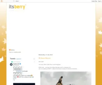 ITS-Berry.com(Berry Hamzah's official blog and profile inc) Screenshot