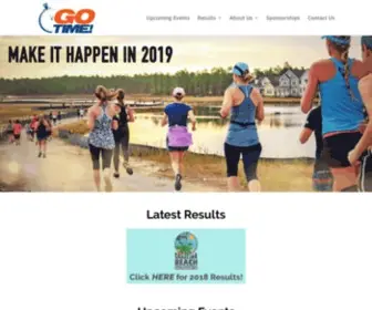 ITS-GO-Time.com(NC Race Timing and Running Events) Screenshot