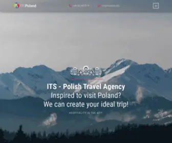 ITS-Poland.com(Polish Travel Agency) Screenshot