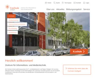 ITS-Stuttgart.de(It.schule Stuttgart) Screenshot