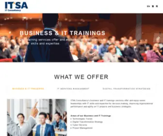 Itsaconsultancy.com(ITSA Consultancy Limited) Screenshot