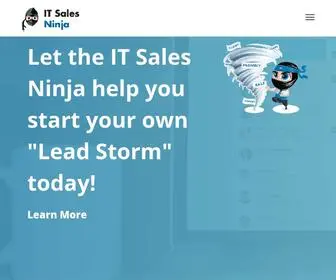 Itsalesninja.com(IT Sales Ninja) Screenshot