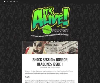 Itsalivepodcast.com("Broadcasting From Beyond The Grave) Screenshot