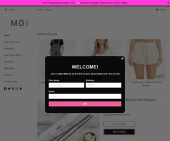 Itsallaboutmoiok.com(Our online store) Screenshot