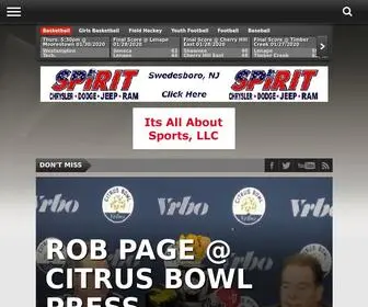 Itsallaboutsports.com(It's All About) Screenshot