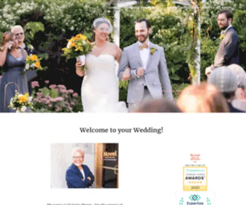 Itsallabouttheceremony.com(Your Wedding Ceremony) Screenshot