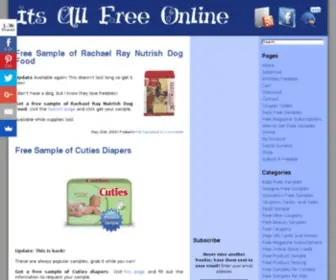 Itsallfreeonline.com(Free Samples) Screenshot