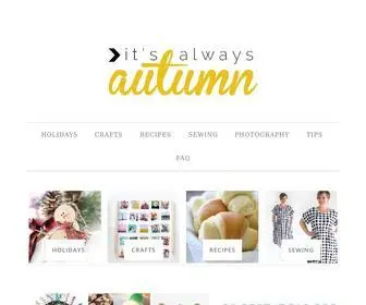 Itsalwaysautumn.com(It's Always Autumn) Screenshot