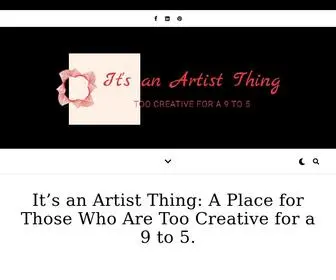 Itsanartistthingblog.com(Sierra Mullins) Screenshot