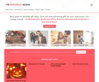 Itsbirthdayagain.com(Itsbirthdayagain) Screenshot