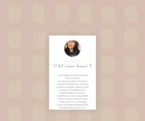 Itschellyanne.com(Milkshake Website Builder) Screenshot