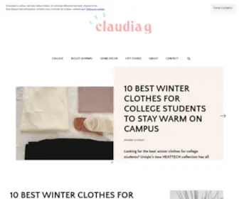 Itsclaudiag.com(Its Claudia G) Screenshot