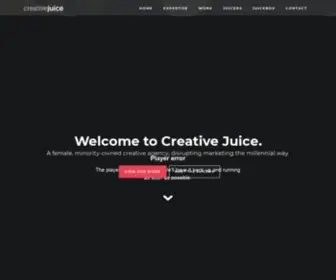 Itscreativejuice.com(Creative Juice) Screenshot