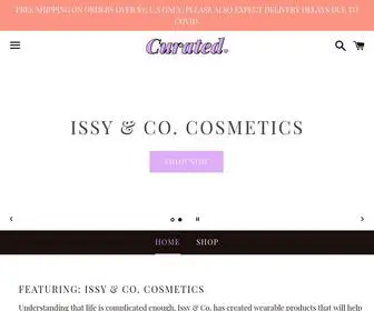 Itscurated.com(Handpicked beauty products from the Philippines to US) Screenshot